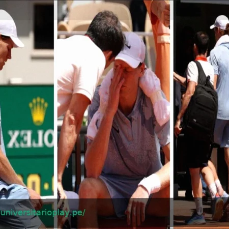 Jannik Sinner si sente male al Roland Garros: «Devo vomitare»