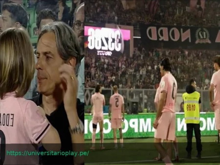 Las lágrimas de Pippo Inzaghi consoladas por el pequeño Edoardo, la belleza del Barbera: el cuento de hadas de la Serie A rozado por el Palermo da la vuelta al mundo