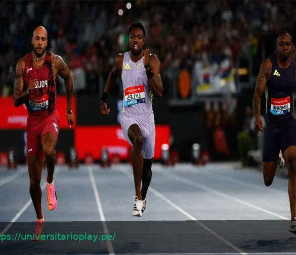 Lyles vence a Jacobs en el Golden Gala: un fantástico 9.88 en el Estadio Olímpico