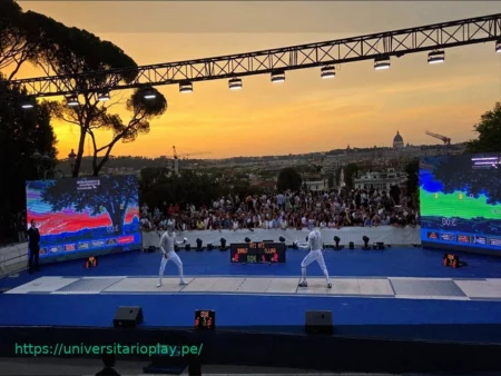 Michele Gallo y Chiara Mormile, campeones de sable en los Campeonatos de Italia Roma 2026