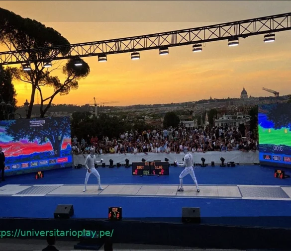 Michele Gallo y Chiara Mormile, campeones de sable en los Campeonatos de Italia Roma 2026