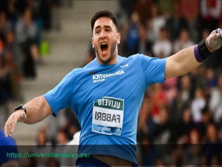 Fabbri trionfa al Golden Gala con una notevole prestazione nel getto del peso