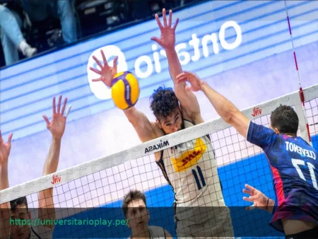 VNL: Italia cae ante Francia en un emocionante tie-break
