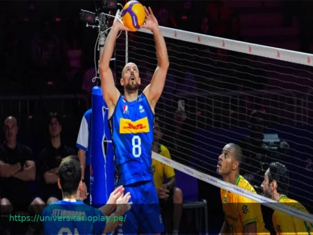 VNL: Orgullo Azzurro, Italia Vence a Brasil