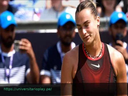 Sabalenka en crisis: dos 6-0 seguidos y ausencia en conferencia de prensa, alerta para Wimbledon