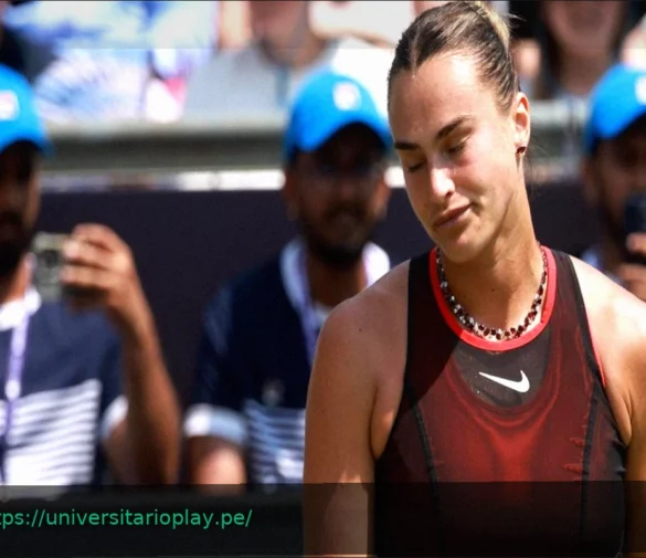 Sabalenka en crisis: dos 6-0 seguidos y ausencia en conferencia de prensa, alerta para Wimbledon