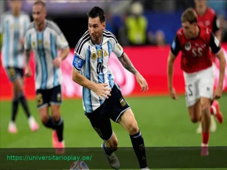 Messi: Leyenda Mundial con Doblete contra Austria, Argentina Avanza